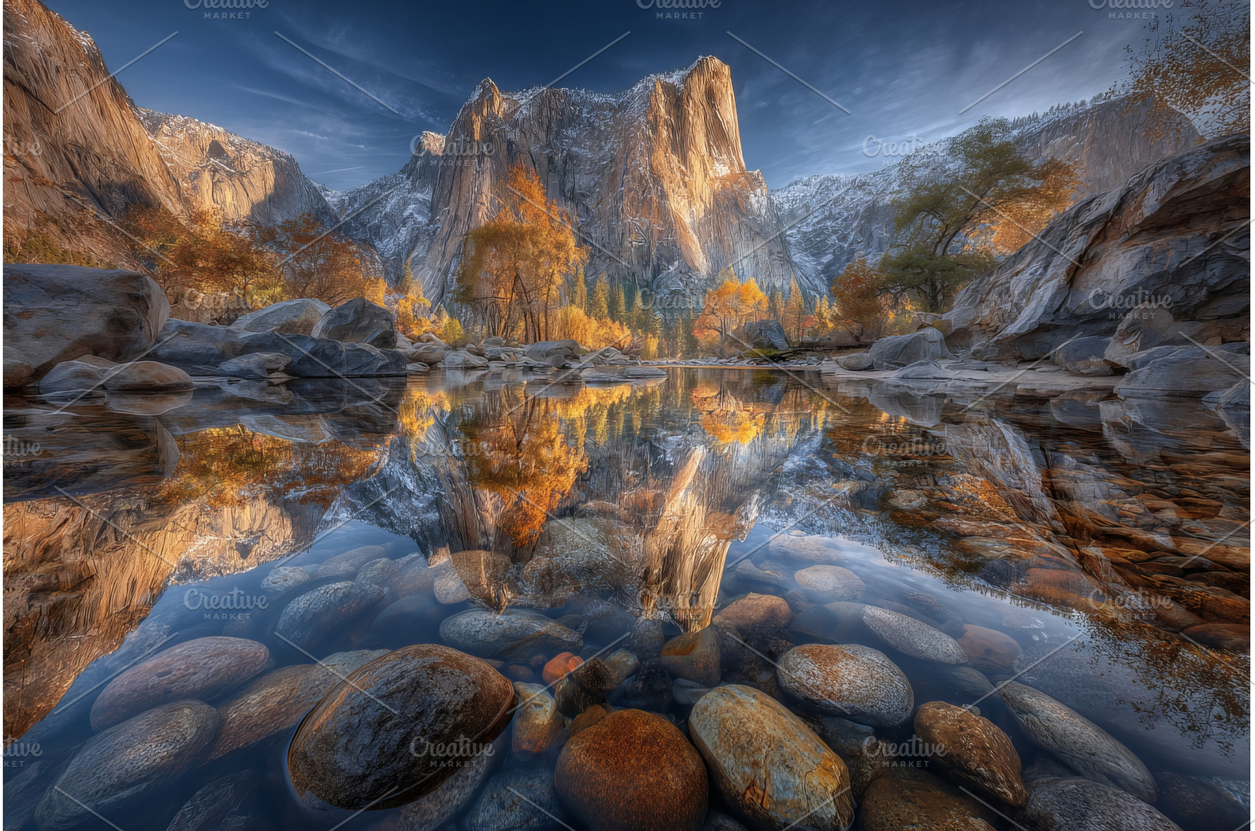Summer sunset over Yosemite National, a Nature Photo by ZinetroN