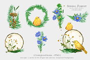 Watercolor Floral All Seasons Bundle, a Seasonal Illustration by Ksenia Shmakova (Thumbnail 36 of 39)