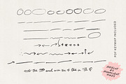 Merlot by Moonlight Casual Caps, a Handwritten Font by Nicky Laatz (Thumbnail 13 of 13)