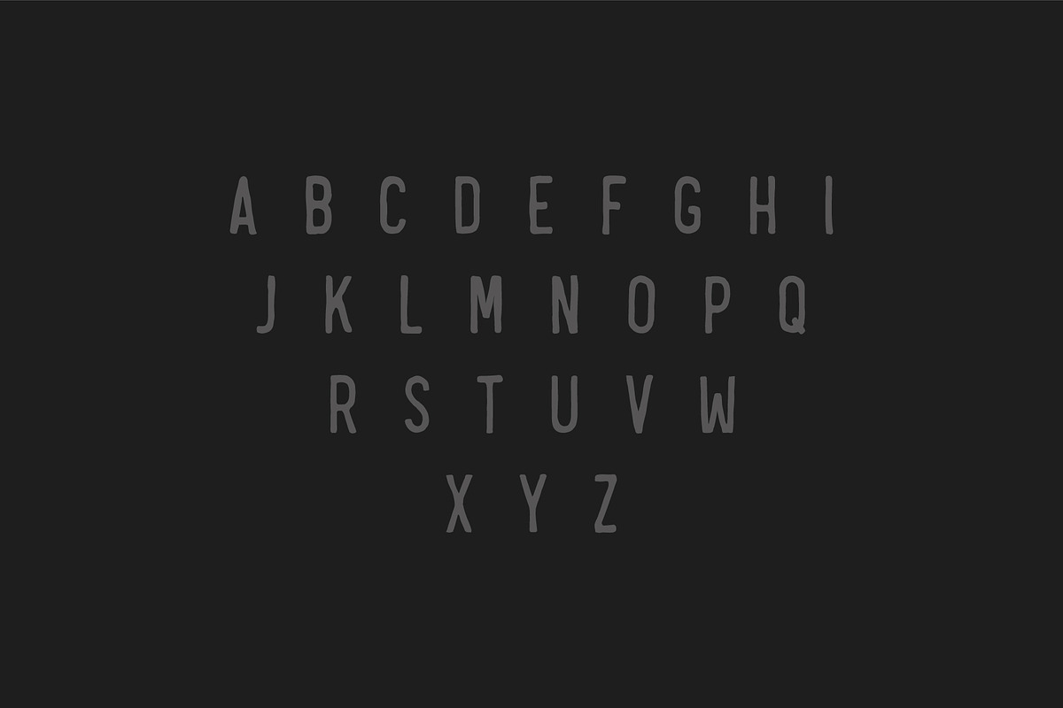 CP TWO Hand Drawn Sans Serif Font preview 2