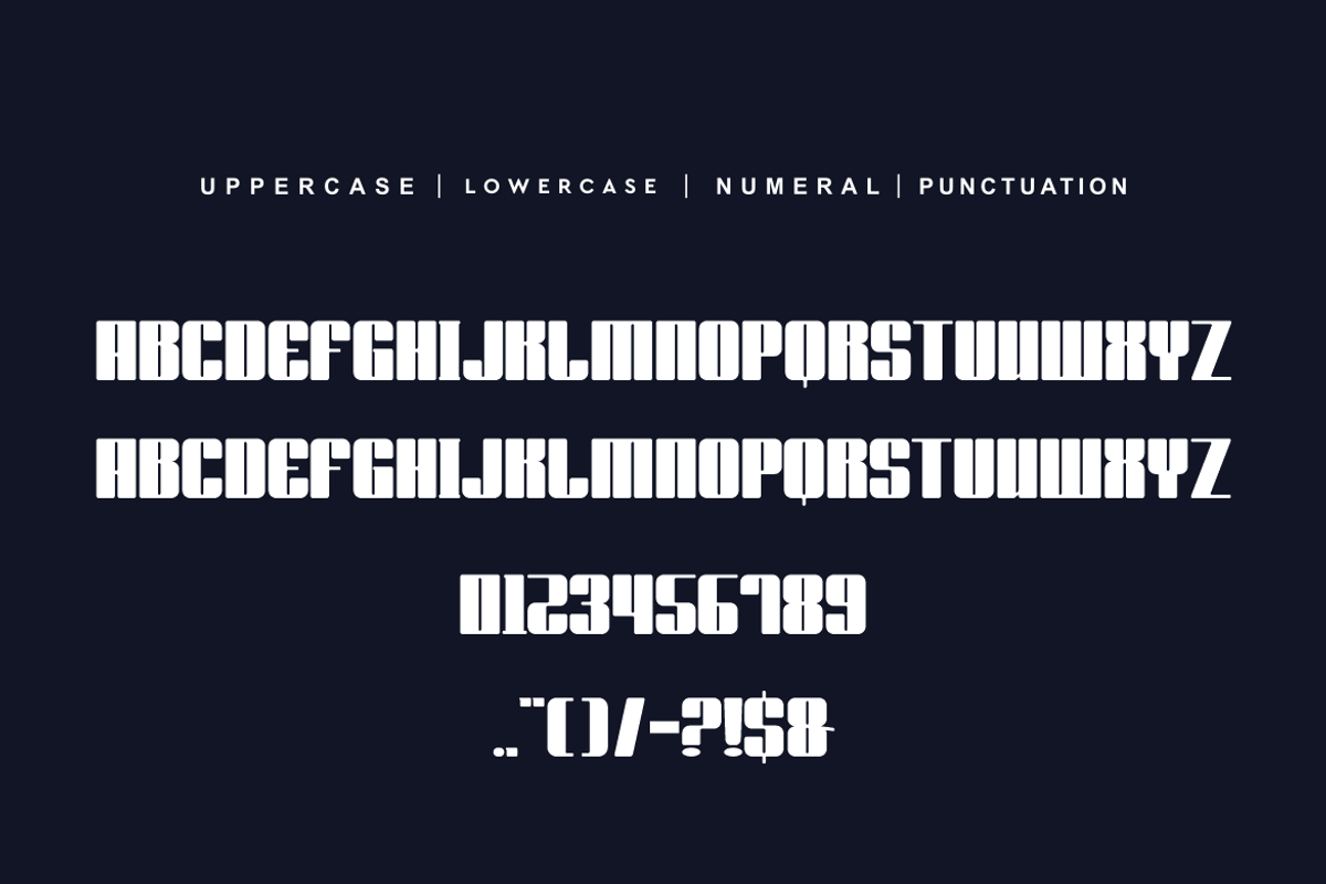 Shield Shockly, a Sans Serif Font by alon kelakon (Photo 5 of 6)