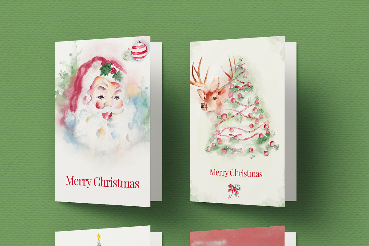 Christmas Paintings + Bonus, an Illustration by emine (Photo 2 of 6)
