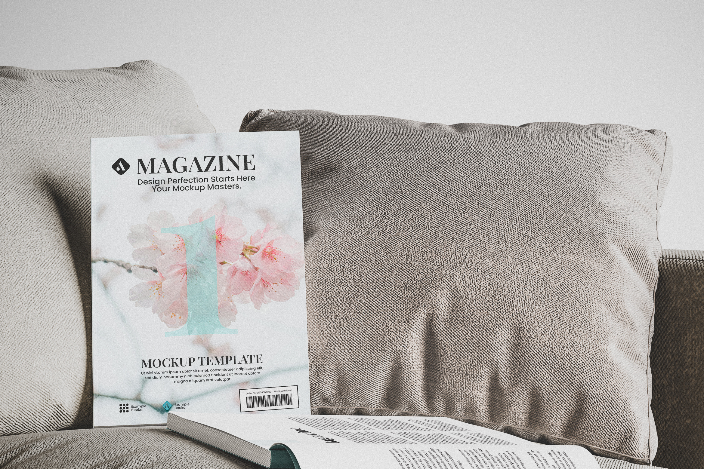 Photorealistic Magazine Mockup, a Books & Magazine Mockup by Designer Dude