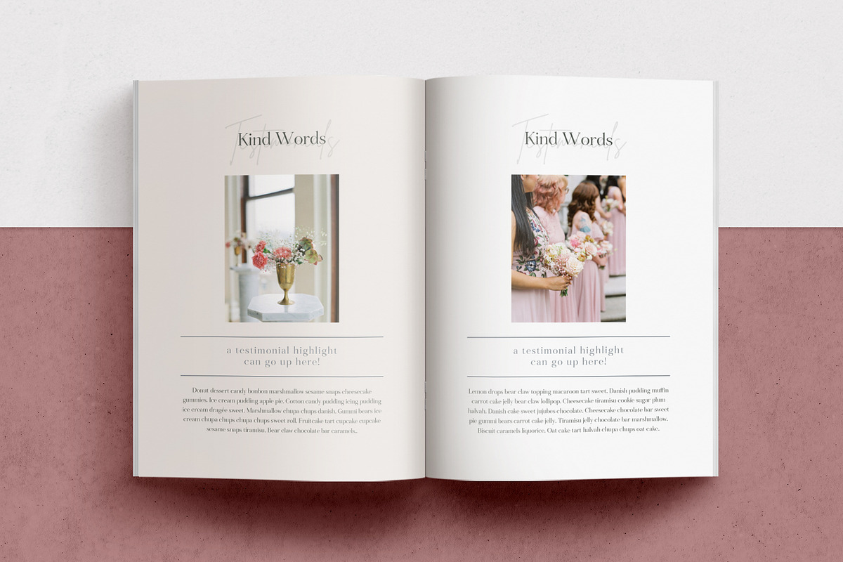 Valente CANVA Pricing Guide, a Magazine Template by Gillian Sarah (Photo 2 of 13)