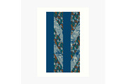 Edge of Botanica – Multi-Stripe, a Texture Illustration by kraalikaacreations (Thumbnail 5 of 11)