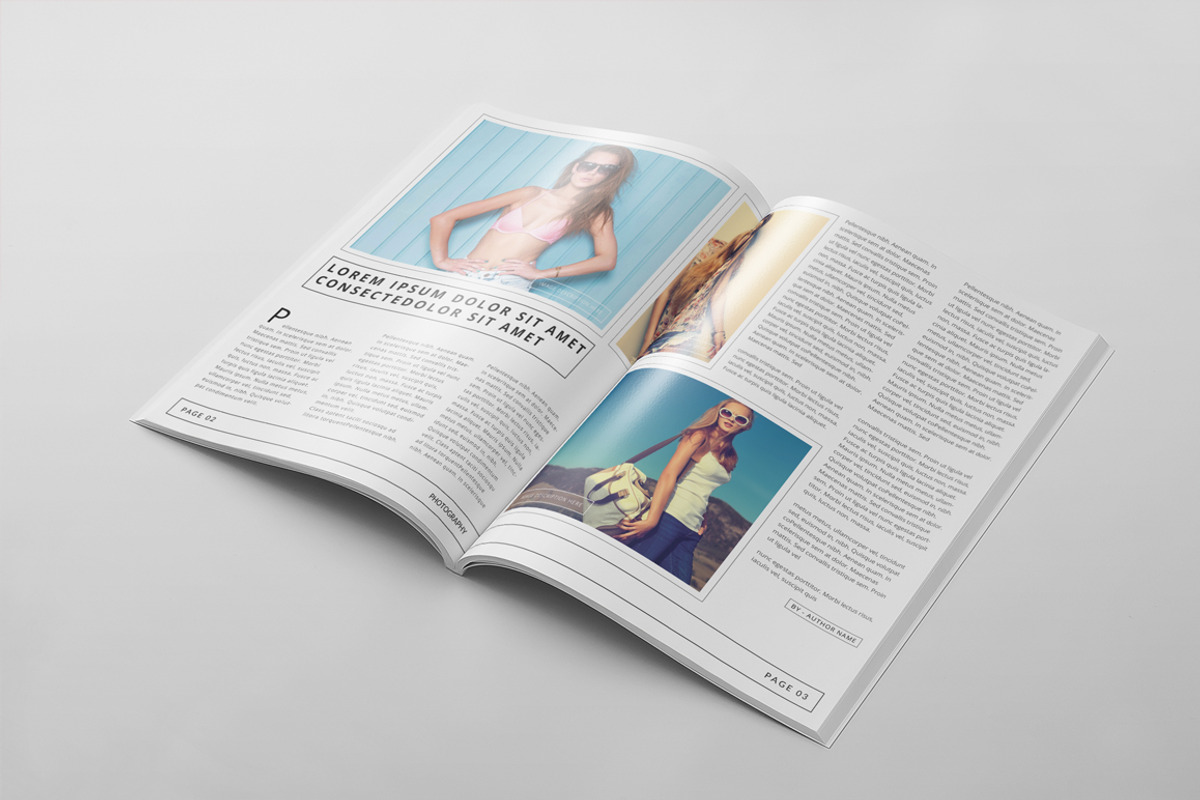 Magazine Template 58, a Magazine Template by pmvch (Photo 4 of 10)