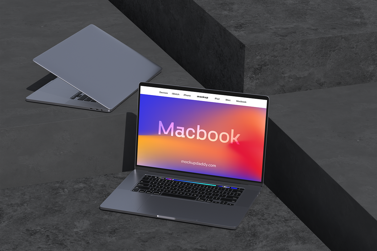 Apple Devices Mockup Set Vol. 4, a Device Mockup by Mockupdaddy (Photo 13 of 33)