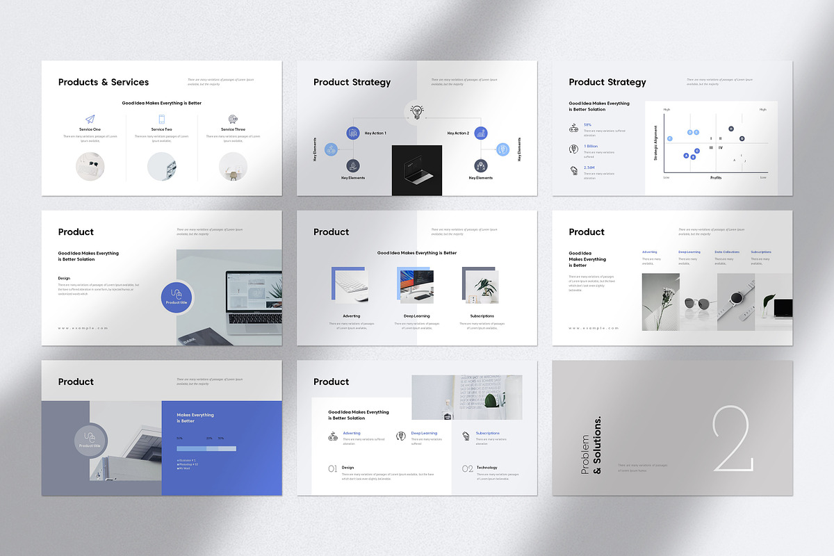 Business Plan PowerPoint Template, a Presentation Template by GoldenPixelStudio (Photo 8 of 29)