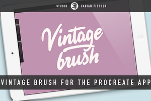 Vintage Brush For Procreate