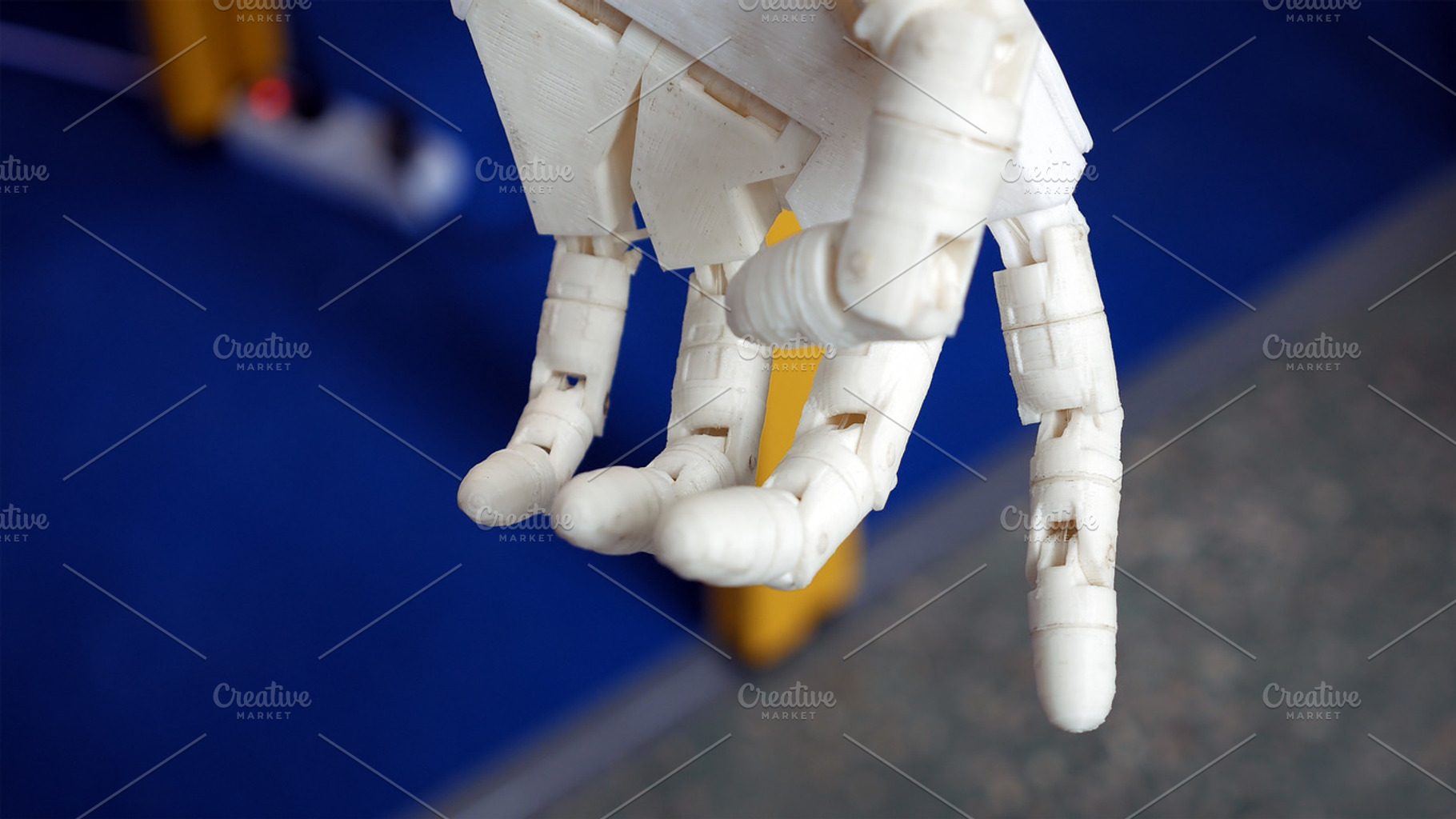 Robotic prosthetic limb arm containing robotic arm, prosthesis, and, a Technology Photo by HighRes Pictures