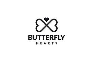 Butterfly Hearts Logo