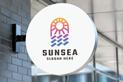Sun Sea Coastal Travel Logo, a Branding & Logo Template by Design_Planet (Thumbnail 2 of 3)