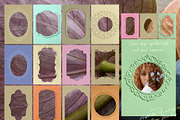 Embossed Paper Aesthetic Frames, an Object Graphic by DreamoraArt (Thumbnail 6 of 12)