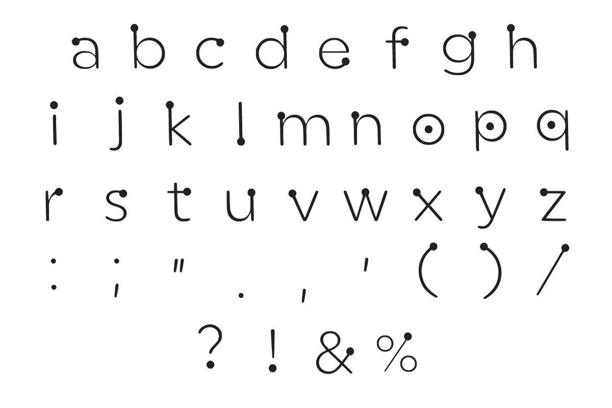 Red Dot, a Script Font by Fourteen Letter (Photo 3 of 6)