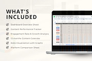 2025 Social Media Content Dashboard, a Social Media Template by Marketello Studio (Thumbnail 3 of 6)