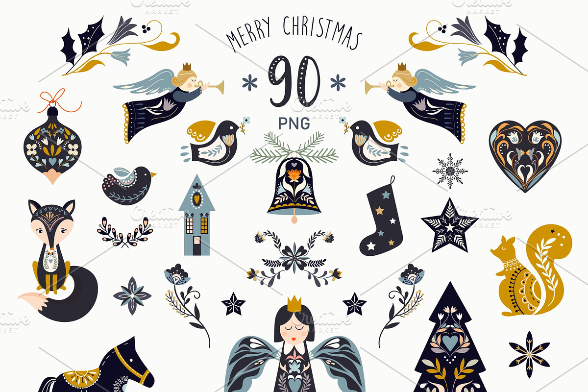 Scandinavian Christmas Pack, a Graphic by Letto studio (Photo 2 of 9)