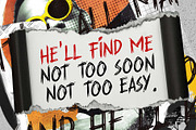 Against Madness - Scribble font, a Handwritten Font by Arterfak Project (Thumbnail 9 of 12)