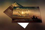 Silent Night Postcard Template, a Flyer Template by Godserv Designs (Thumbnail 2 of 10)