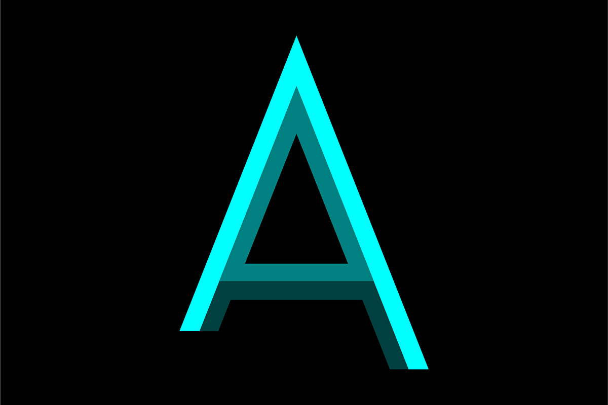 Letter A logo design template, a Branding & Logo Template by Sumberpangan (Photo 2 of 3)