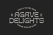 AGAVE DELIGHTS - Display Typeface, a Serif Font by Havinkpen (Thumbnail 2 of 5)