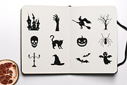 Halloween patterns and icons pack, a Pattern Graphic by Holovei (Thumbnail 6 of 6)
