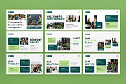 White Online Store Manager PPT, a Presentation Template by graphicook (Thumbnail 2 of 4)