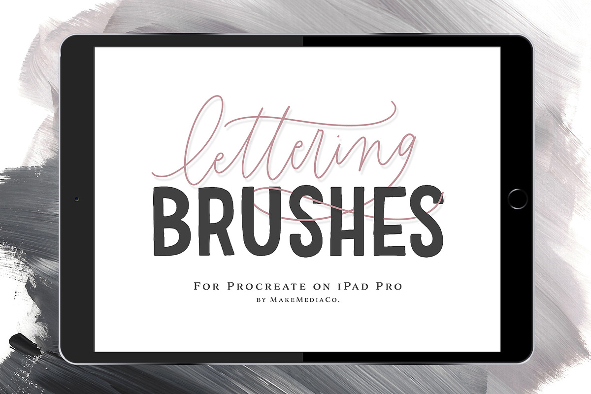 12 iPad Brushes (For Procreate)