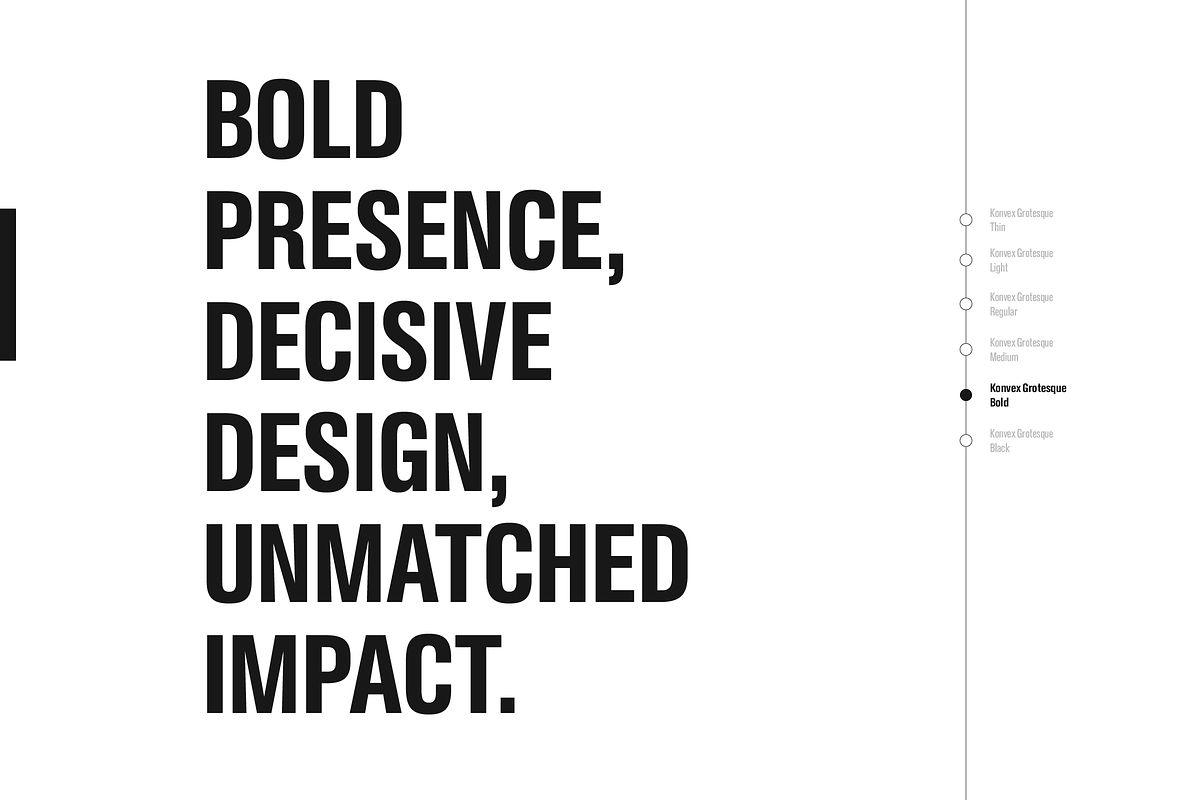 Konvex Grotesque Pro Typeface, a Sans Serif Font by BigBold Type (Photo 16 of 20)