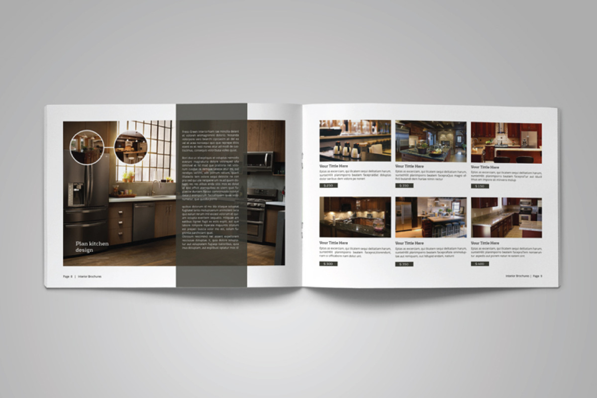 Interior Lanscape Catalog/Brochure, a Brochure Template by Alhaytar (Photo 6 of 10)