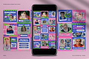 Pink Fashion Instagram Pack, a Social Media Template by graphicook (Thumbnail 2 of 9)