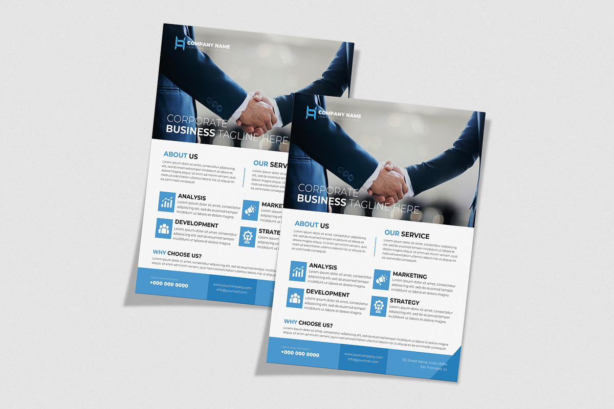 Business Flyer | Corporate Flyer, a Flyer Template by Designscozy (Photo 4 of 5)