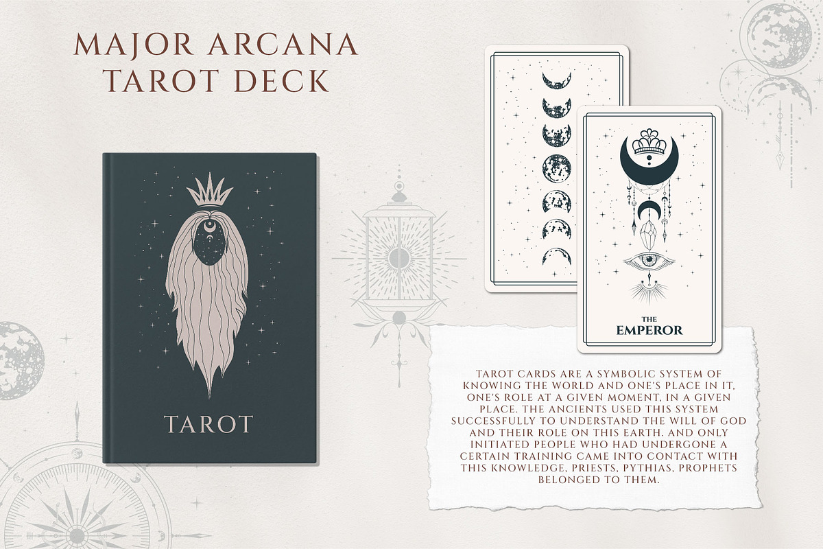 Celestial Tarot Cards - Major Arcana, an Illustration by KirillsWorkshop (Photo 2 of 9)