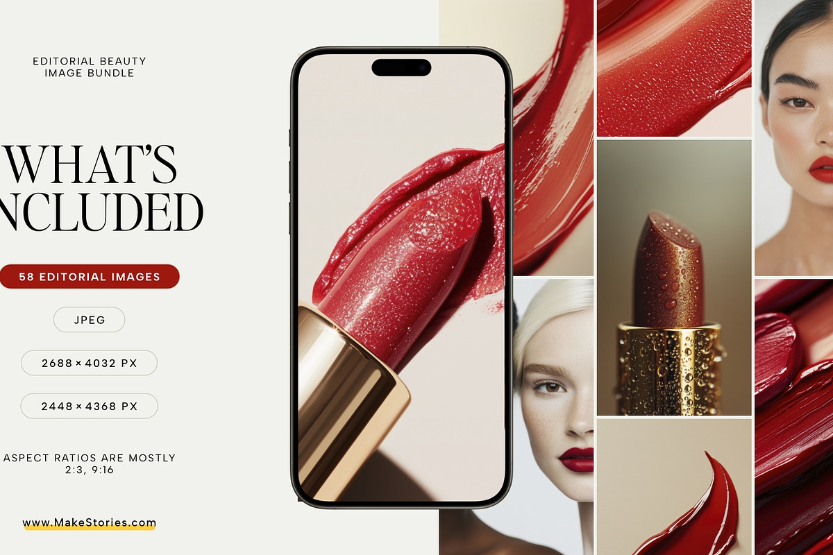 Lipstick Stories Beauty Images, a Beauty & Fashion Photo by Make Stories Studio (Photo 5 of 7)