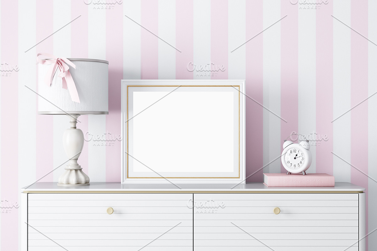 Frame Mockup Bundle Kids - 14, a Print Template by Mockup Shop (Photo 16 of 21)