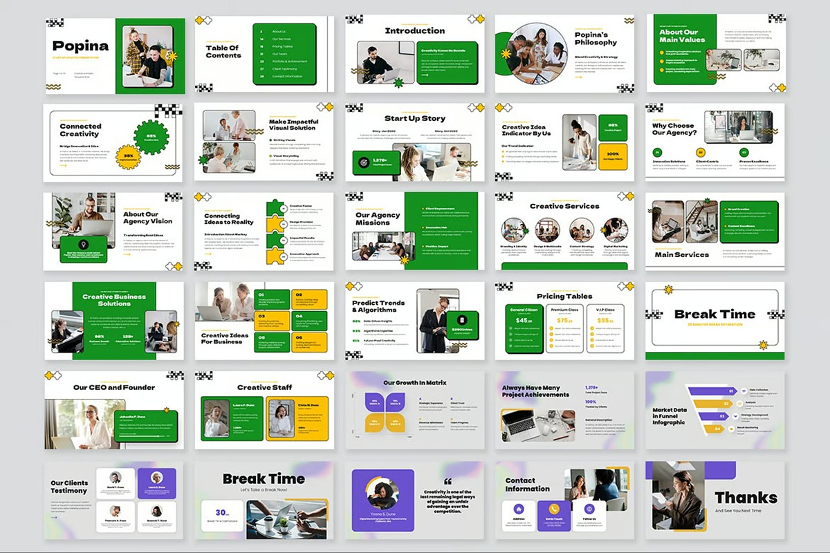 Start Up Creative Keynote Templates, a Presentation Template by Fit-tee (Photo 10 of 10)