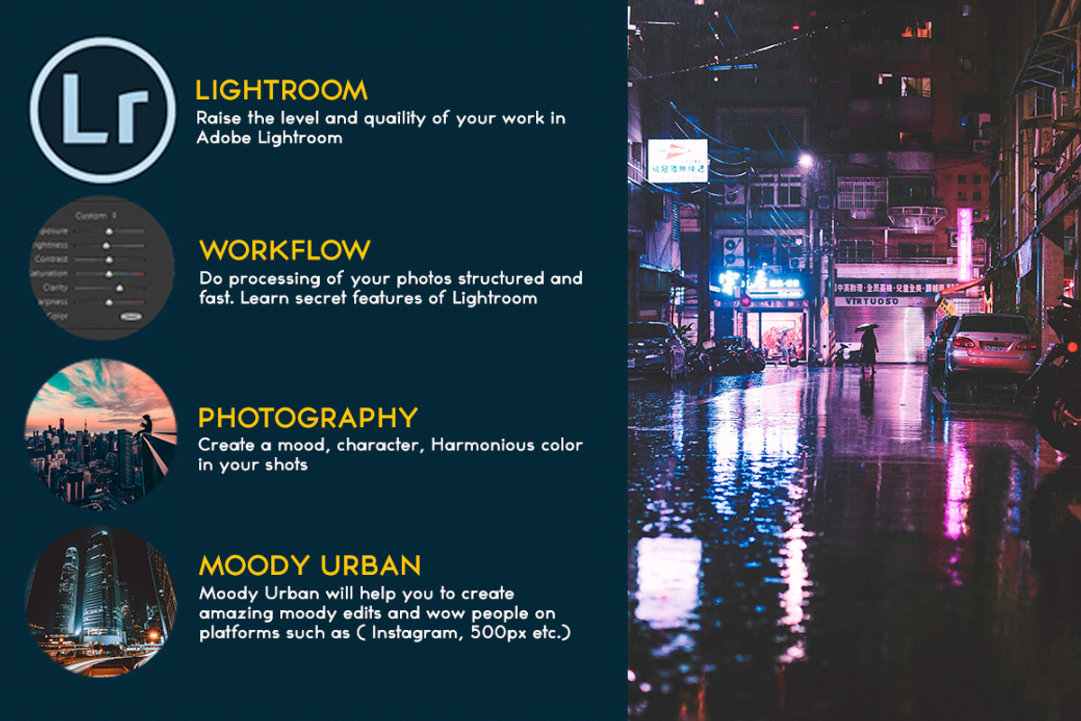 Urban Lightroom Presets, an Action Add-On by Lavinsky Art Store (Photo 2 of 12)