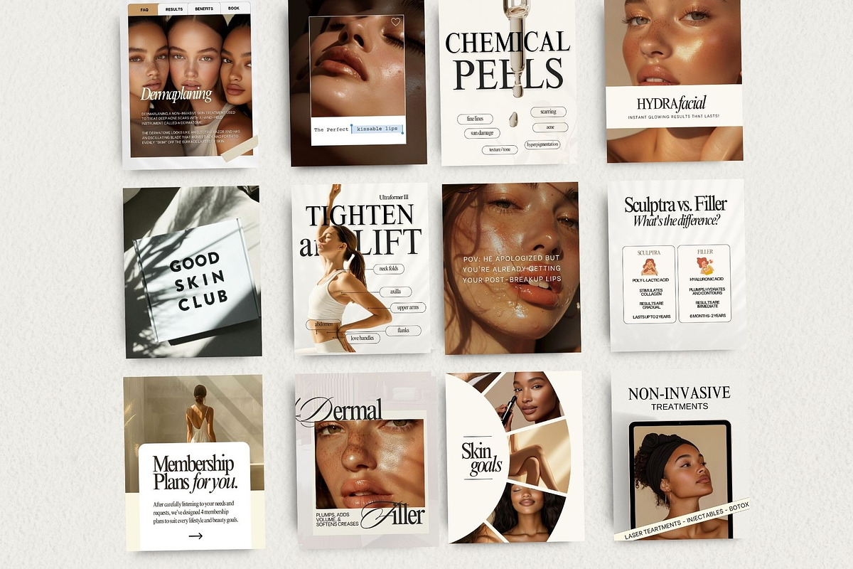 Medspa Aesthetics Social Media preview 8