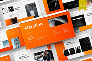 Meridian - Business Google Slide, a Presentation Template by Dens Creative Studio (Thumbnail 1 of 6)