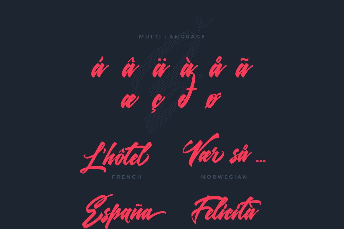 Emerald Script Font, a Script Font by kavoon (Photo 9 of 11)