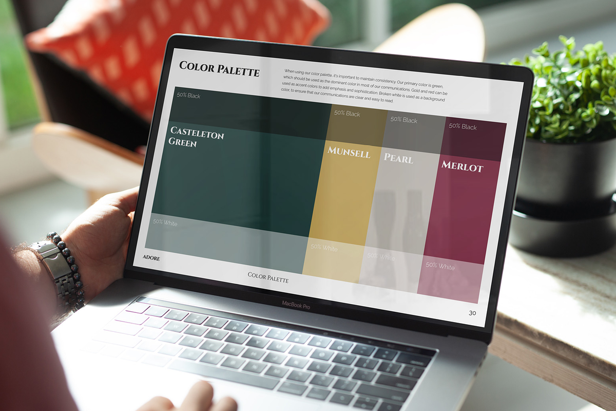 Brand Guidelines Template, a Presentation Template by Typefool's Shop (Photo 9 of 11)
