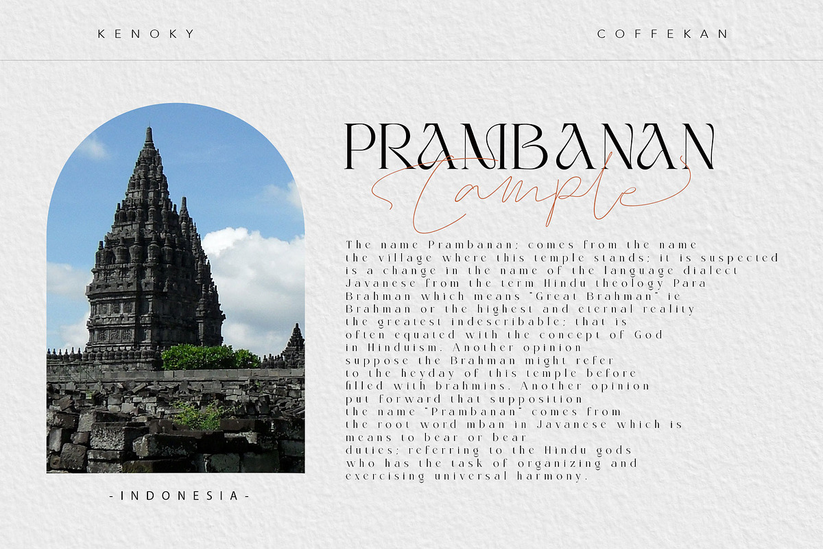 Kenoky Coffekan, a Serif Font by alit design (Photo 17 of 27)
