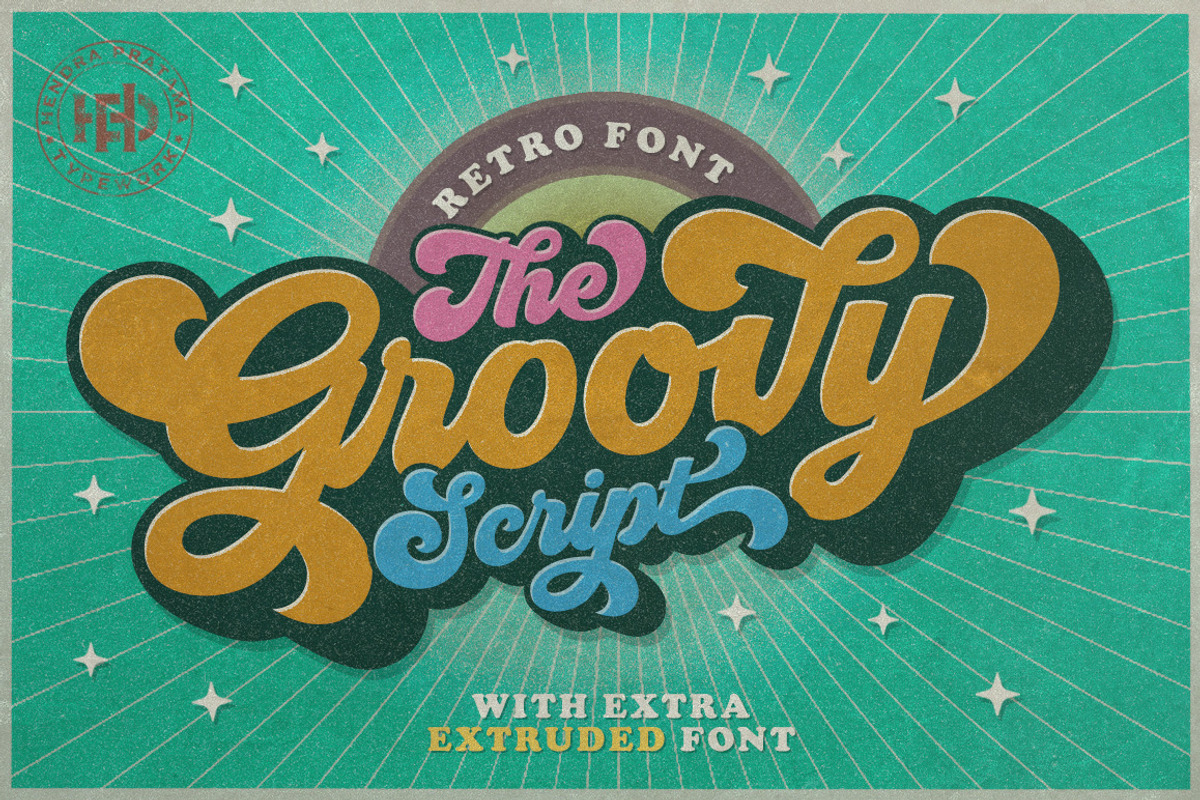 Groovy - Retro Font
