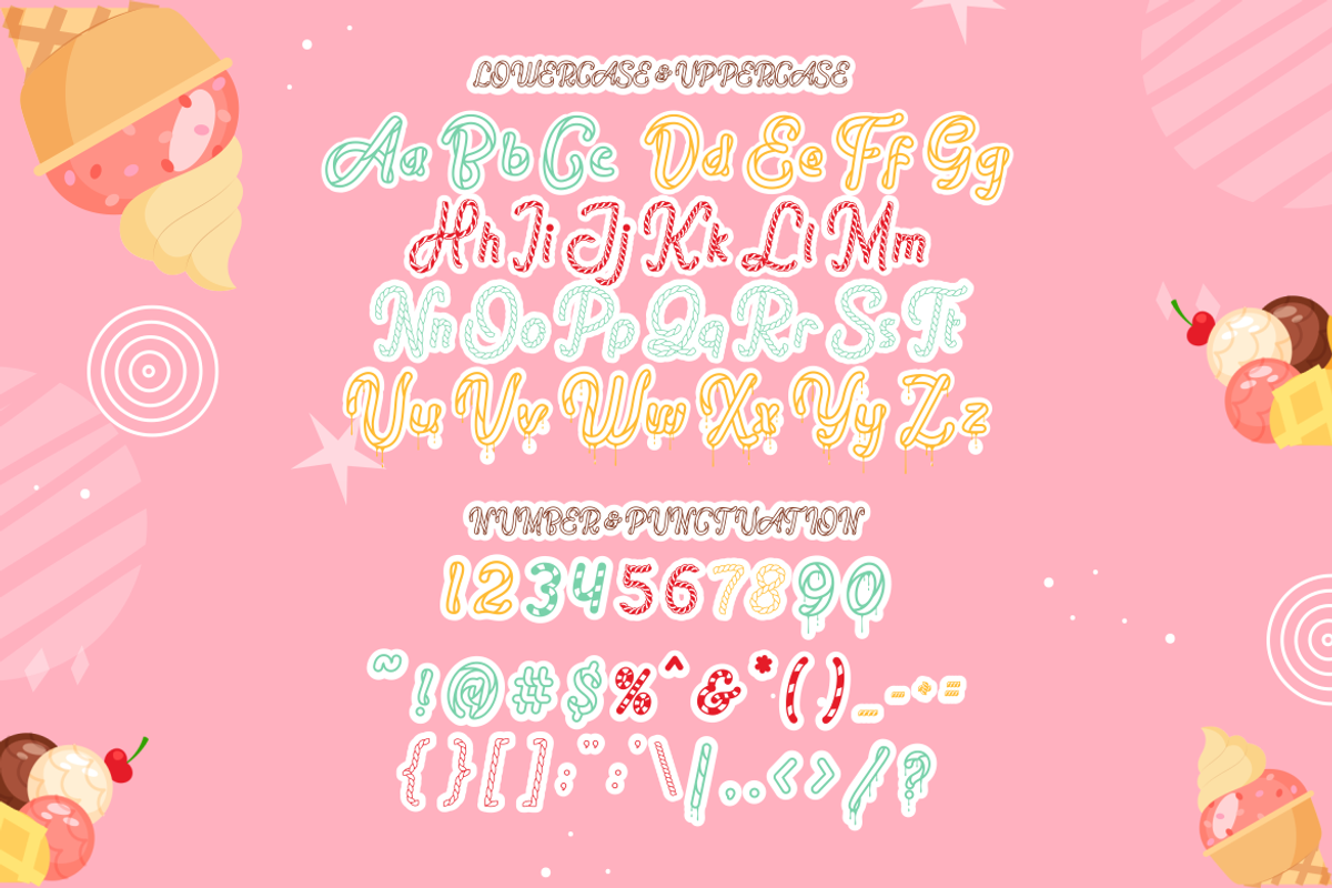 Coral Cascade - Display Font, a Font by PutraCetol Studio (Photo 7 of 11)