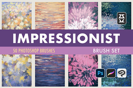 Impressionist Brush Set