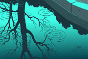 Puddle.Vector engraving, an Object Illustration by Vector Engraving (Thumbnail 7 of 7)