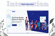 Devdesign Agency UI Template, a Landing Page Template by litoondev (Thumbnail 2 of 5)