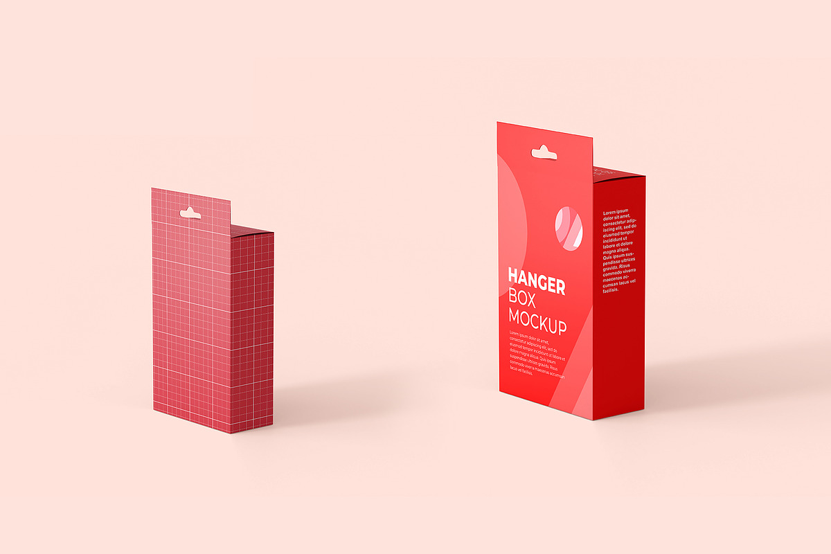 Hanger Paper Box Mockup, a Packaging Mockup by Adstart (Photo 4 of 5)