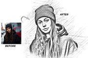Hyper Realistic Lifelike Pencil, an Action Add-On by Studio Retouch (Thumbnail 4 of 10)