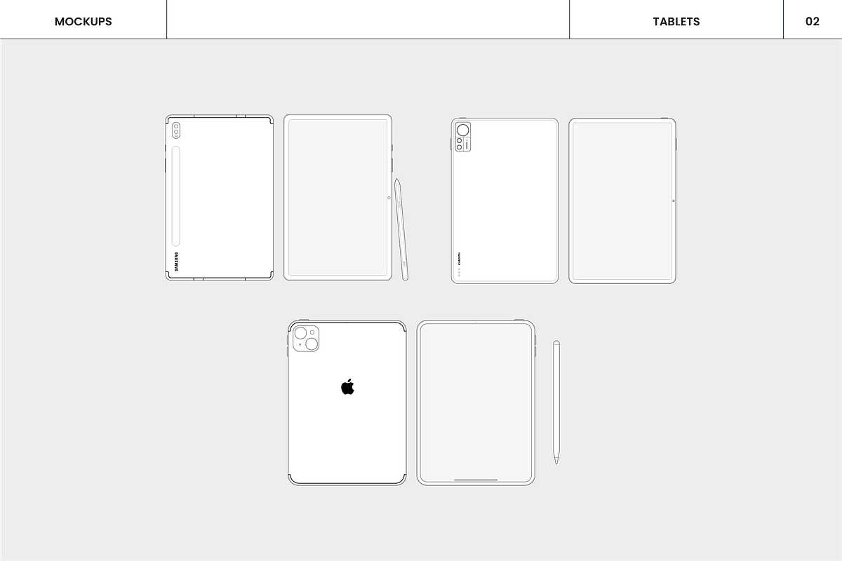 Drawn Devices Mockup, a Device Mockup by Mau Pass Design (Photo 3 of 4)