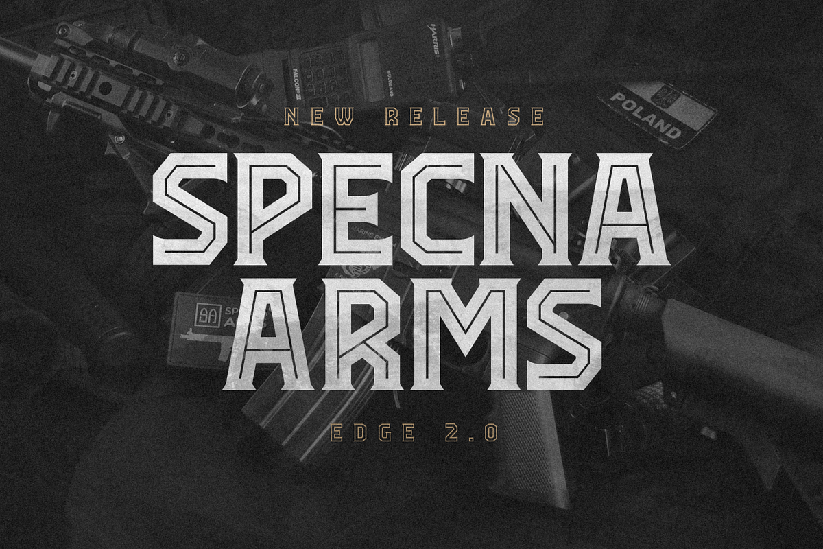 Black Corps - Military Serif Font, a Serif Font by Pixesia Studio (Photo 2 of 15)